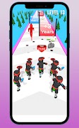 Crowd Grow Runner Evolution 3D screenshot 3