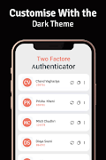 Tow Factor Authenticatior App تصوير الشاشة 1