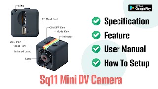 sq11 mini dv camera app guide ảnh chụp màn hình 1