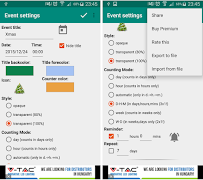 Event Countdown Widget স্ক্রিনশট 3
