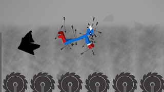 Fly Stickman Dismounting screenshot 7