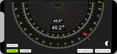 Protractor & Angle Meter captura de pantalla 3