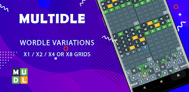 Multidle - Wordle Variations ポスター