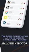 Two Factor Authenticator - 2FA ภาพหน้าจอ 1