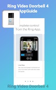 Ring Video Doorbell 4 AppGuide 스크린샷 5