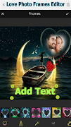 Love Photo Frames Editor captura de pantalla 4