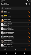 Quick Dialer اسکرین شاٹ 3