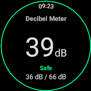Decibel Meter الملصق