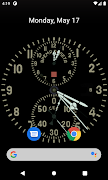 Aviation Clock Wallpaper screenshot 3