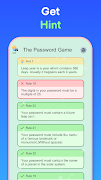 برنامه‌نما The Password Game عکس از صفحه