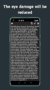 night reading mode app - dark theme screenshot 2