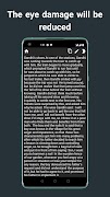 night reading mode app - dark theme 截图 2