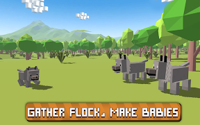 Blocky Wolf Simulator 截圖 6