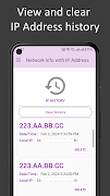 Network Info with IP Address captura de pantalla 3