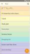 Notepad - Colorful Notes screenshot 1