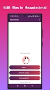 Android Hex Viewer Hexadecimal পোস্টার