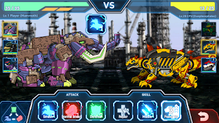 Dino Robot Battle Field: War screenshot 2