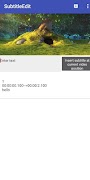 SubEdit - Edit, create, synchronize subtitles ภาพหน้าจอ 3