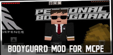 Bodyguard Mod for Minecraft PE captura de pantalla 2