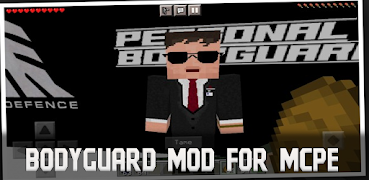 برنامه‌نما Bodyguard Mod for Minecraft PE عکس از صفحه