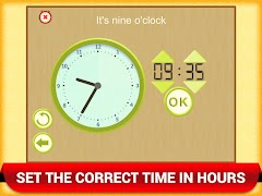 Learning Clock Math Time Game plakat