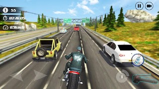Highway Moto :Traffic Race screenshot 2