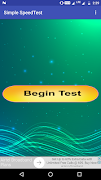 Simple Speed Test poster