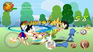 برنامه‌نما Dragon Stickman Attack:Warrior عکس از صفحه