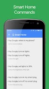 برنامه‌نما Commands for Google Assistant عکس از صفحه