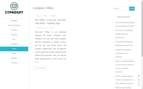 ITPROSPT Technology Blog تصوير الشاشة 1