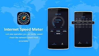 برنامه‌نما Internet Speed Test - Meter عکس از صفحه