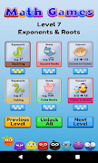 برنامه‌نما Math Games - Learn Cool Brain  عکس از صفحه