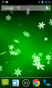 Snowflake 3D Live Wallpaper screenshot 2
