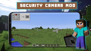 Security Camera Minecraft Mod ポスター