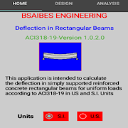 DEFLECTION IN RECTANGULAR BEAMS (ACI318-19) 海报