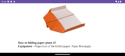 Origami Paper Airplane syot layar 5