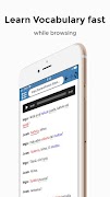 Vocabulary Builder Browser for Learning Language تصوير الشاشة 2