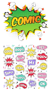 comics Stickers Wastickerapps スクリーンショット 2