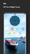 Android 12 Clock Widget - Batt screenshot 1