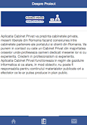 Cabinet Privat تصوير الشاشة 1