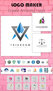Logo Maker Free - Logo Designer & Logo Design Art स्क्रीनशॉट 2