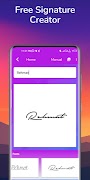 Signature Maker Pro captura de pantalla 3