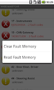 DTC Fault Memory erase for VAG Screenshot 2