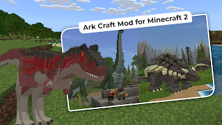 Ark Craft Mod for Minecraft 2 poster