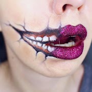 Lippen Kunst Plakat