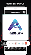 Logo Maker : 3D Logo Designer الملصق
