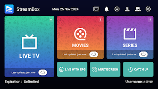 Streambox - IPTV player syot layar 6