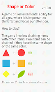 Shape or Color imagem de tela 4