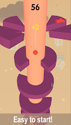 Bounce Stack Jump & fall Ball Ekran Görüntüsü 6