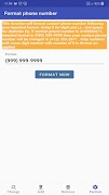 3 Schermata Contacts Prefix Fixer